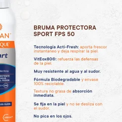 Pack Sunnique Brume Protectrice Sport SPF50 + Soin Visage SPF50
