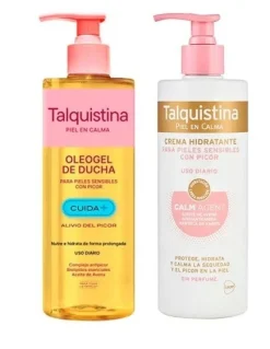 Pack Talquistina Oléogel de Douche + Crème Hydratante