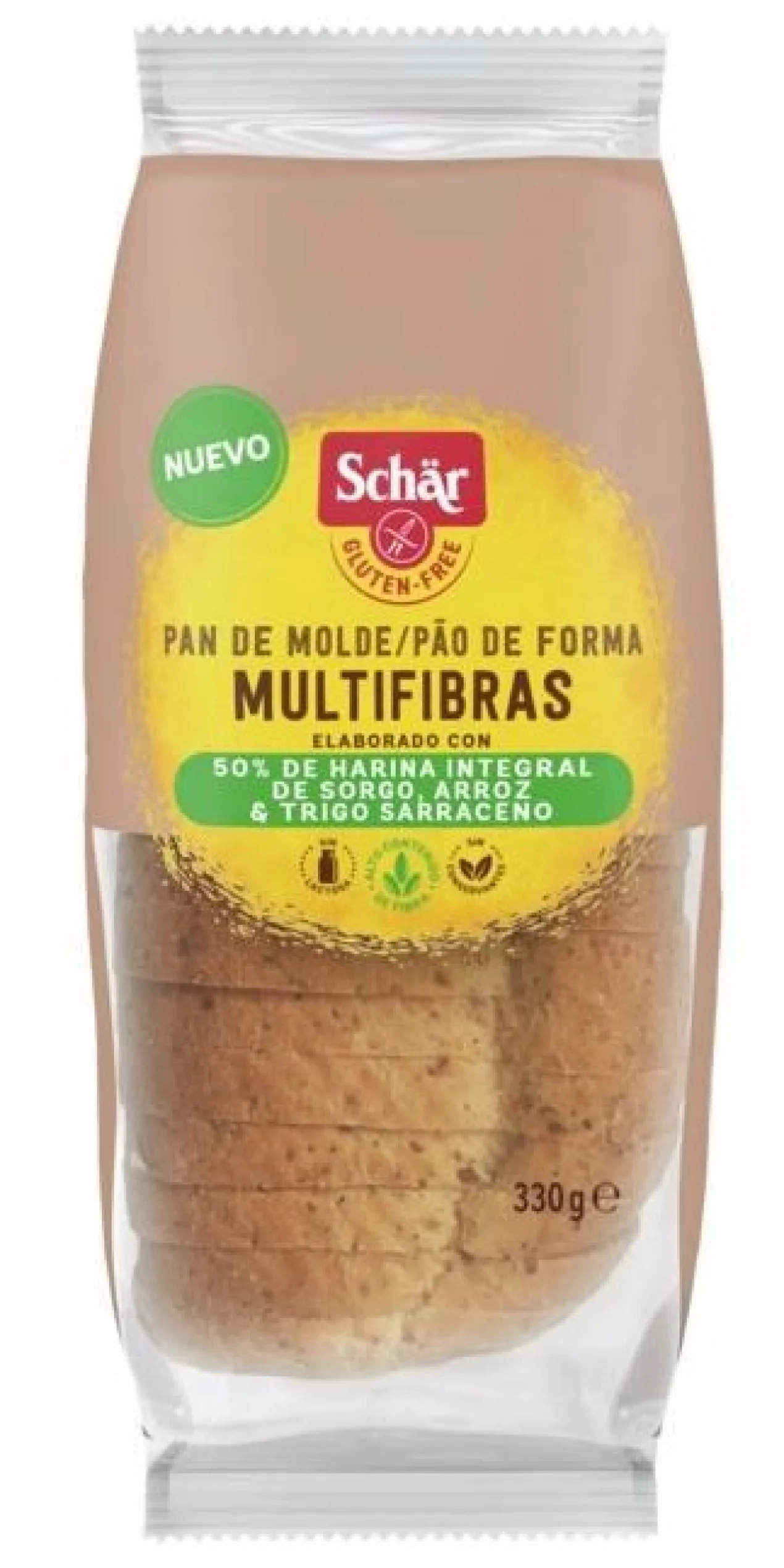 Pain de Mie Multifibres Sans Gluten