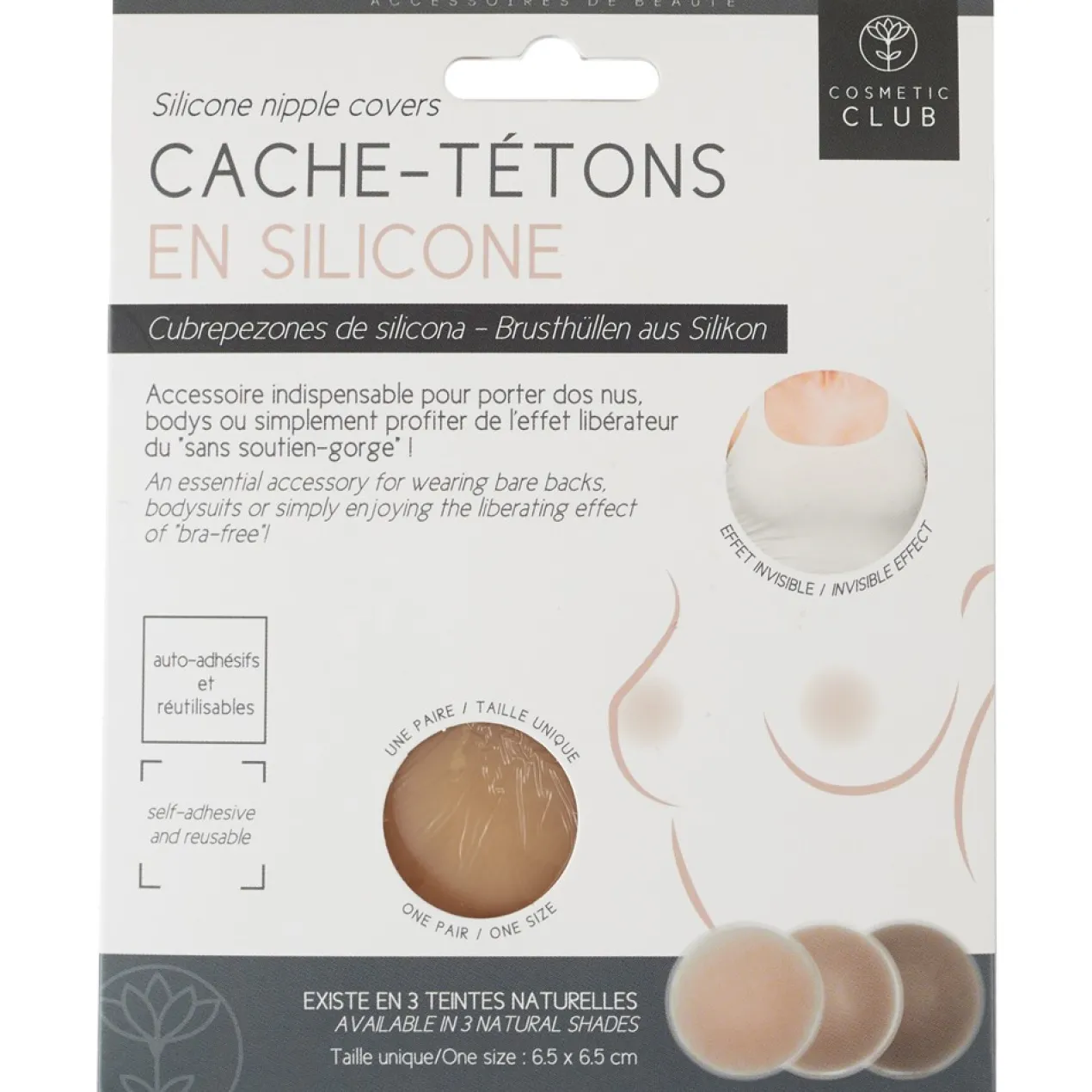 Paire de Cache-Tétons en Silicone