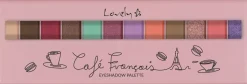 Palette de Fards à Paupières Cafe Français