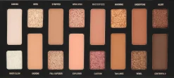 Palette de Fards à Paupières et Pigments Pressés Nudification