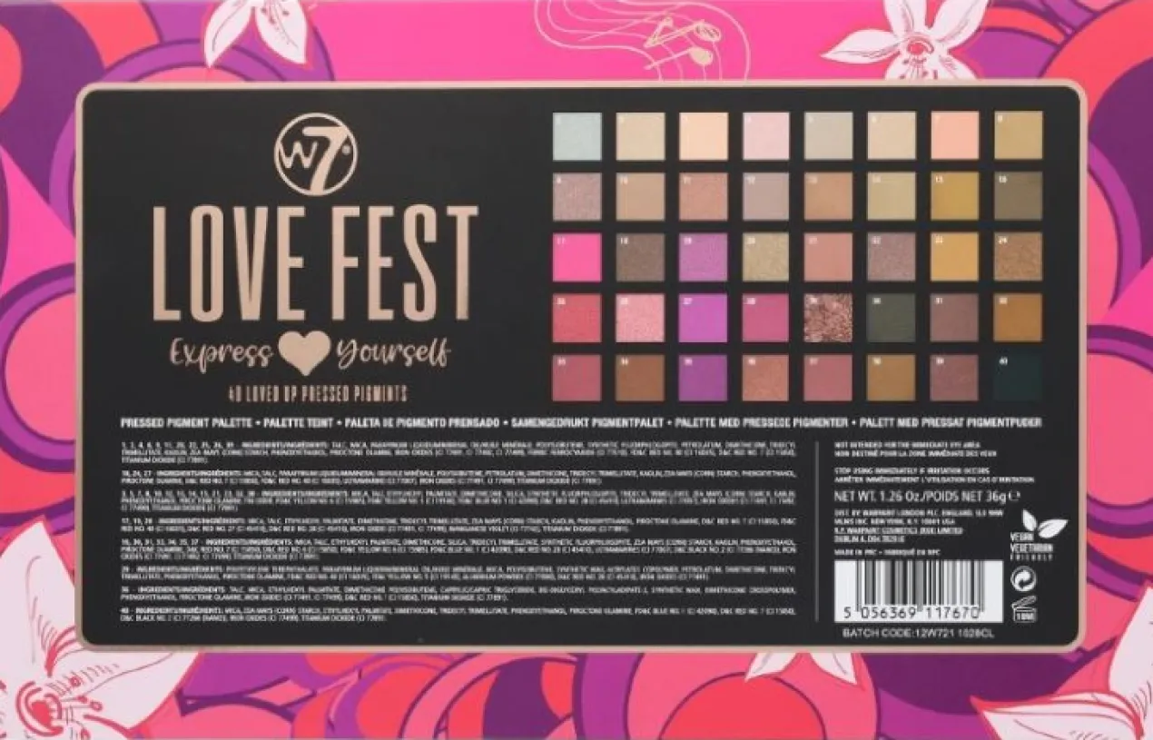 Palette de Fards à Paupières Love Fest