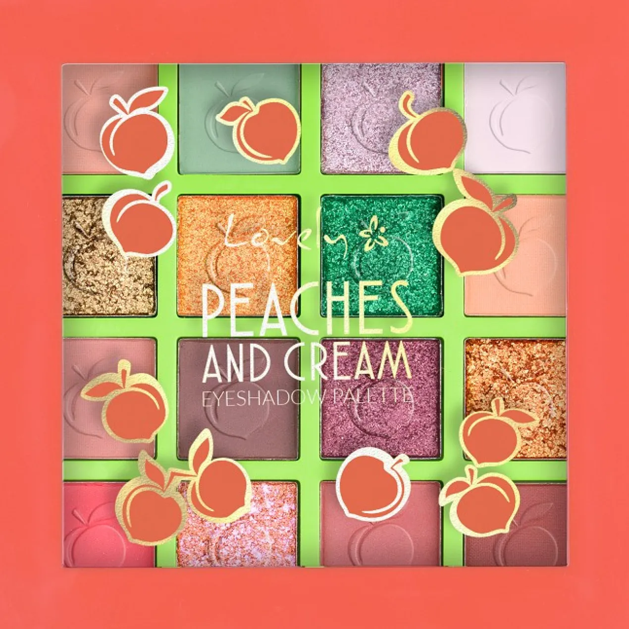 Palette de Fards à Paupières Peachy and Creamy