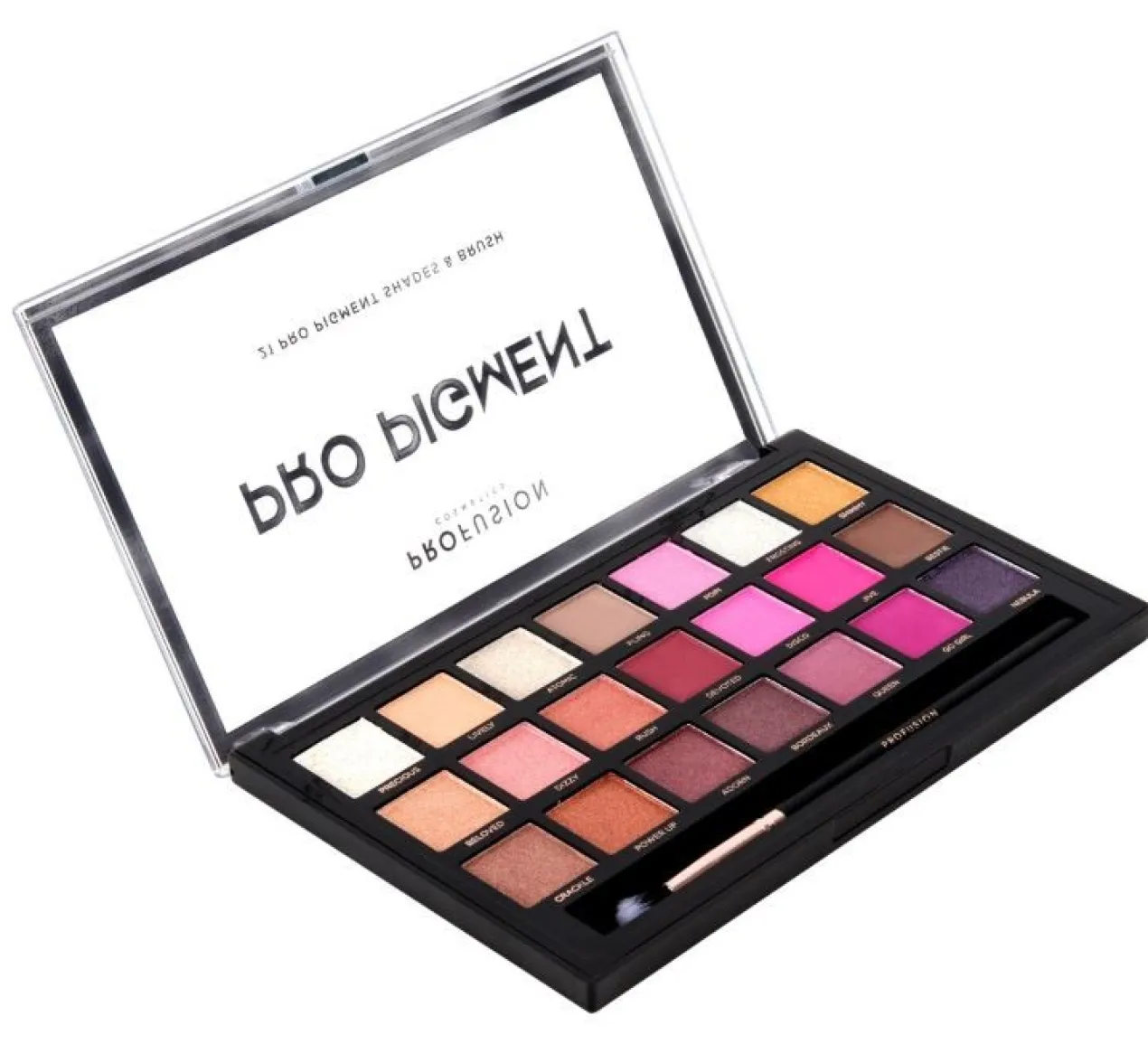 Palette de Fards à Paupières Pro Pigment 21 Teintes + Pinceau
