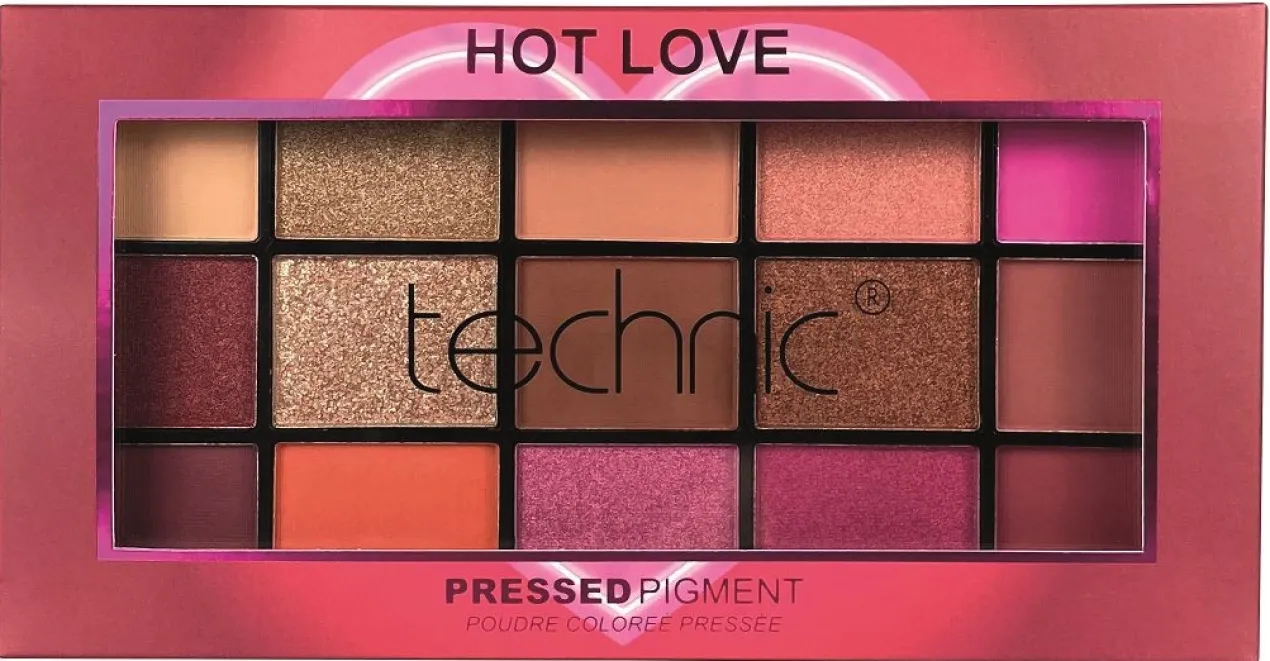 Palette de Pigments Pressés Hot Love