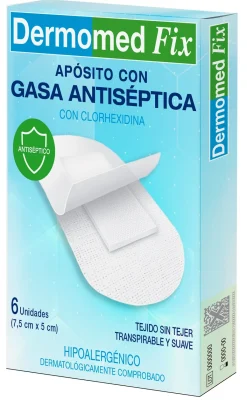 Pansement avec Gaze Antiseptique à la Chlorhexidine
