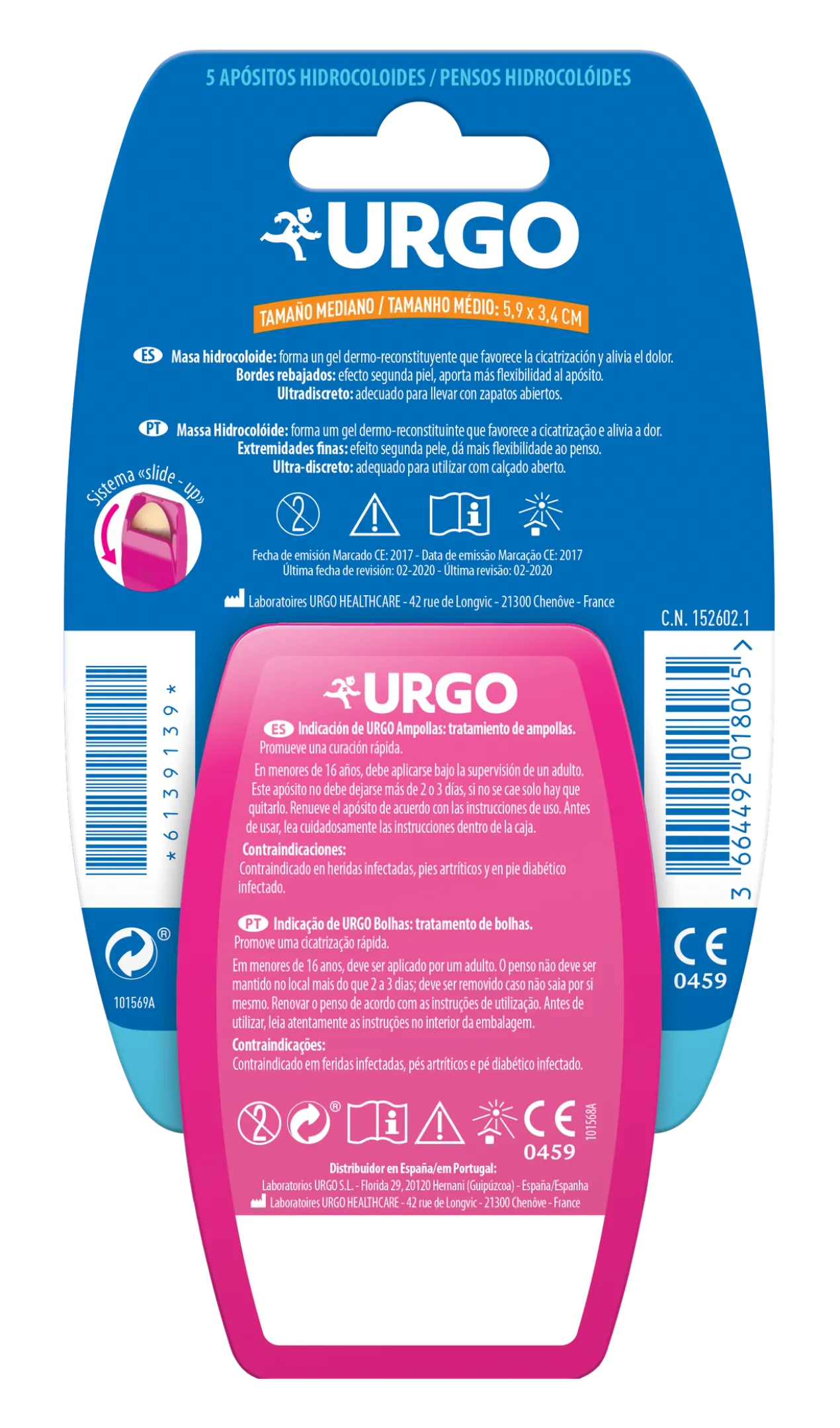 Pansements Ampoules Talons Ultradiscrets