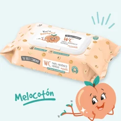 Papier toilette humide WC Pêche
