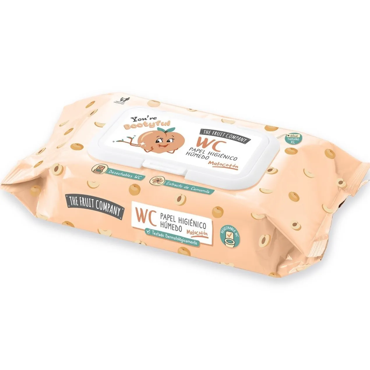 Papier toilette humide WC Pêche