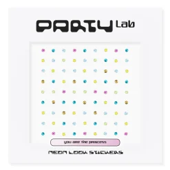Party Lab Stickers Neon Look