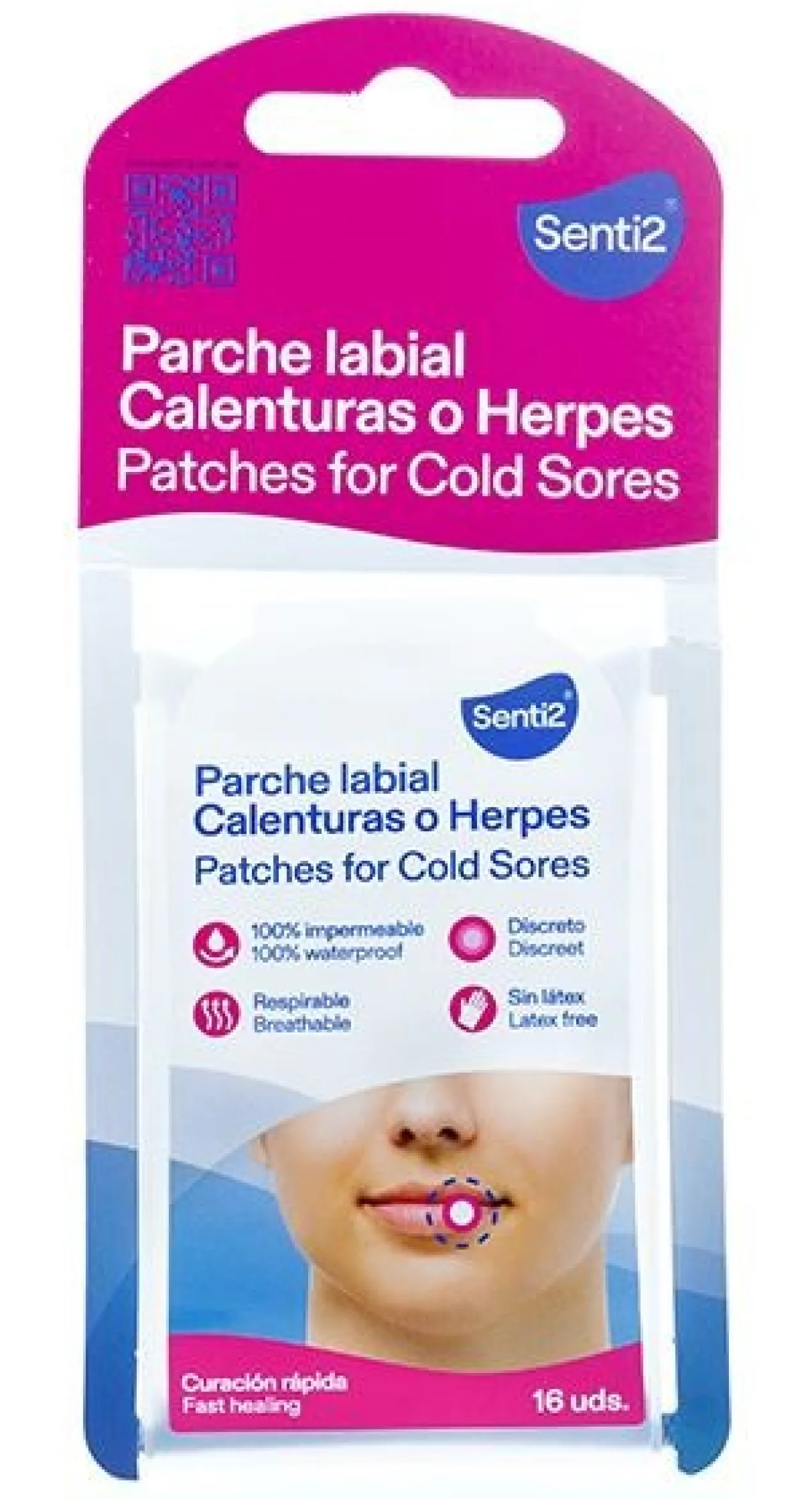 Patch Lèvres Boutons de Fièvre ou Herpès