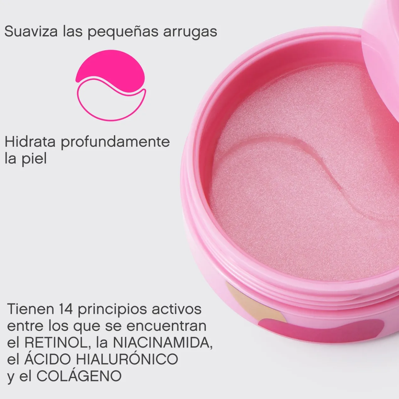 Patchs d’Hydrogel au rétinol et à l’acide hyaluronique