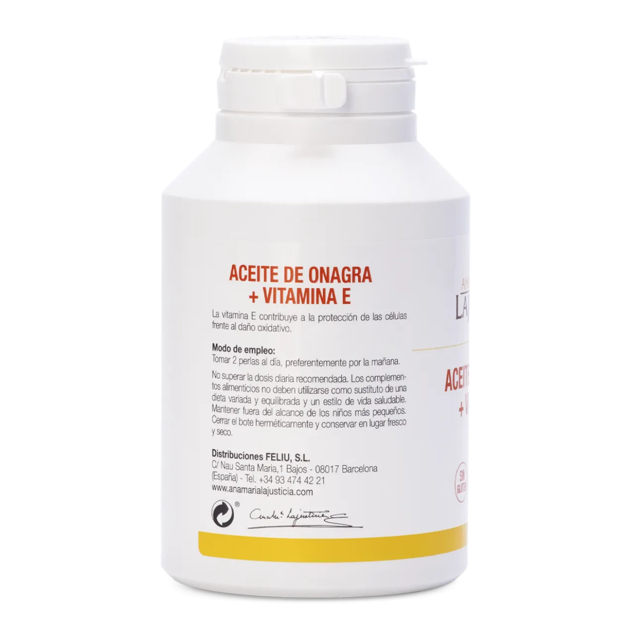 Perles d’Huile d’Onagre et Vitamine E