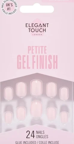 Petite Gel Finish Cherry Blossom Faux Ongles