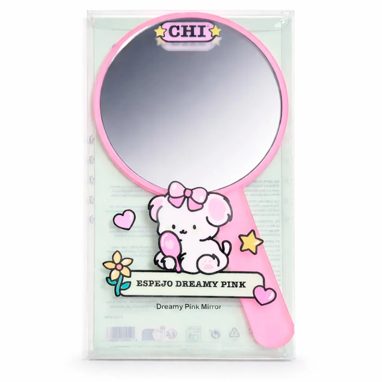 Petit Miroir à Manche Dreamy Pink