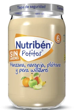 Petit Pot Pomme Orange Banane et Poire Williams