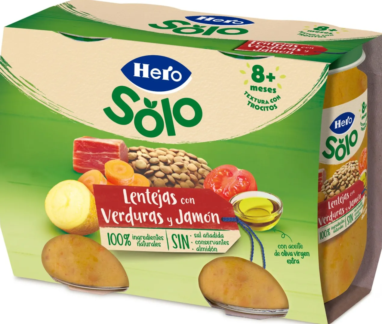 Petits Pots Légumes et Lentilles +8 Mois