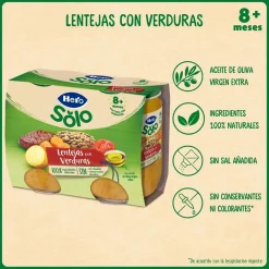 Petits Pots Légumes et Lentilles +8 Mois