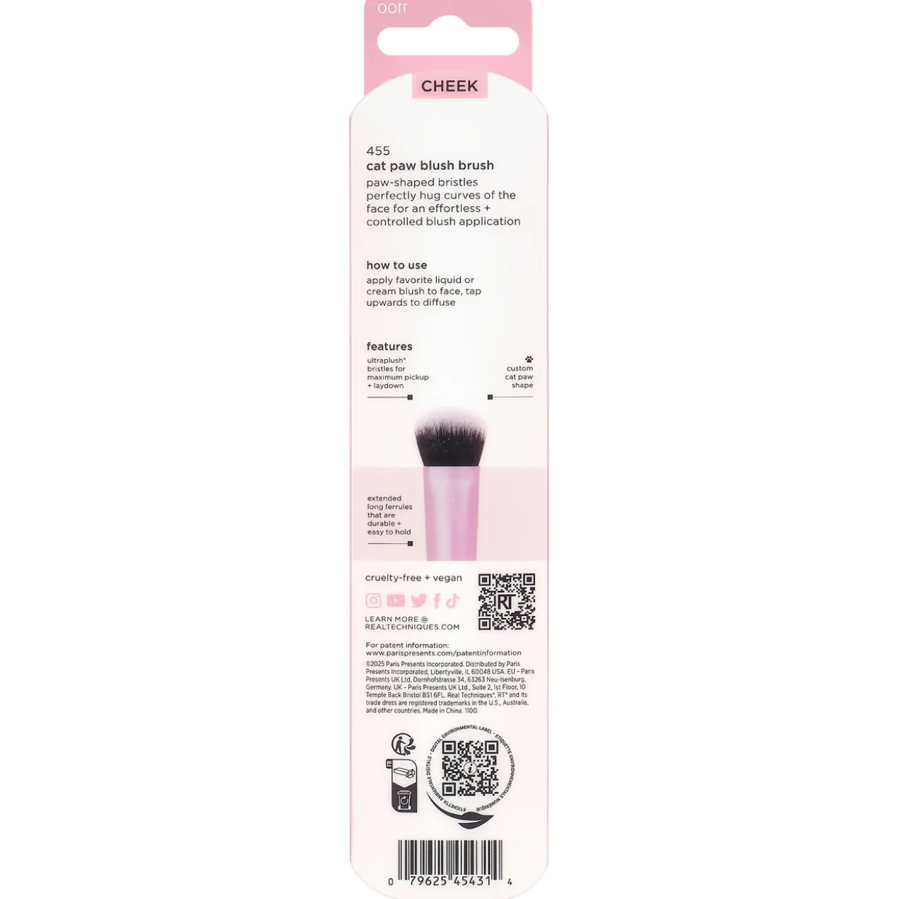 Pinceau Blush Patte de Chat