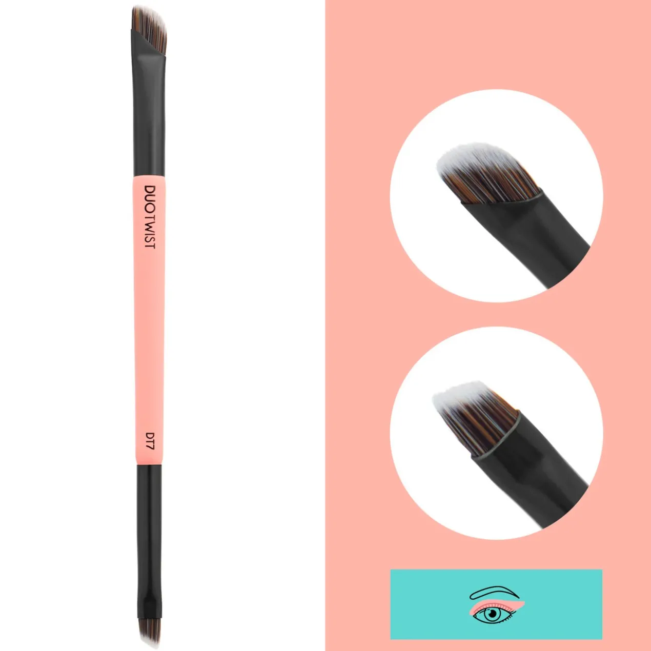 Pinceau Double Eye-liner Duo Twist DT7
