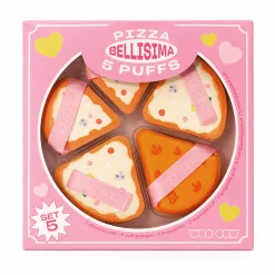 Pizza Bellisima 5 Éponges Puffs de Maquillage