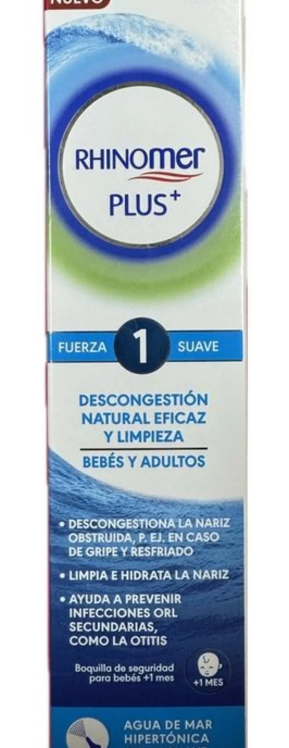 Plus+ 1 Force Douce Nettoyage Nasal Bébés et Adultes
