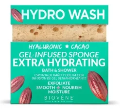 Éponge de douche et bain hydratante