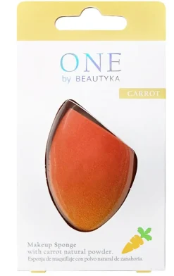 Éponge de maquillage au poudre naturelle de carotte