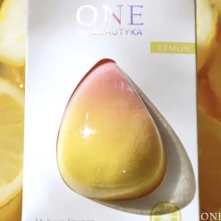 Éponge de maquillage au poudre naturelle de citron