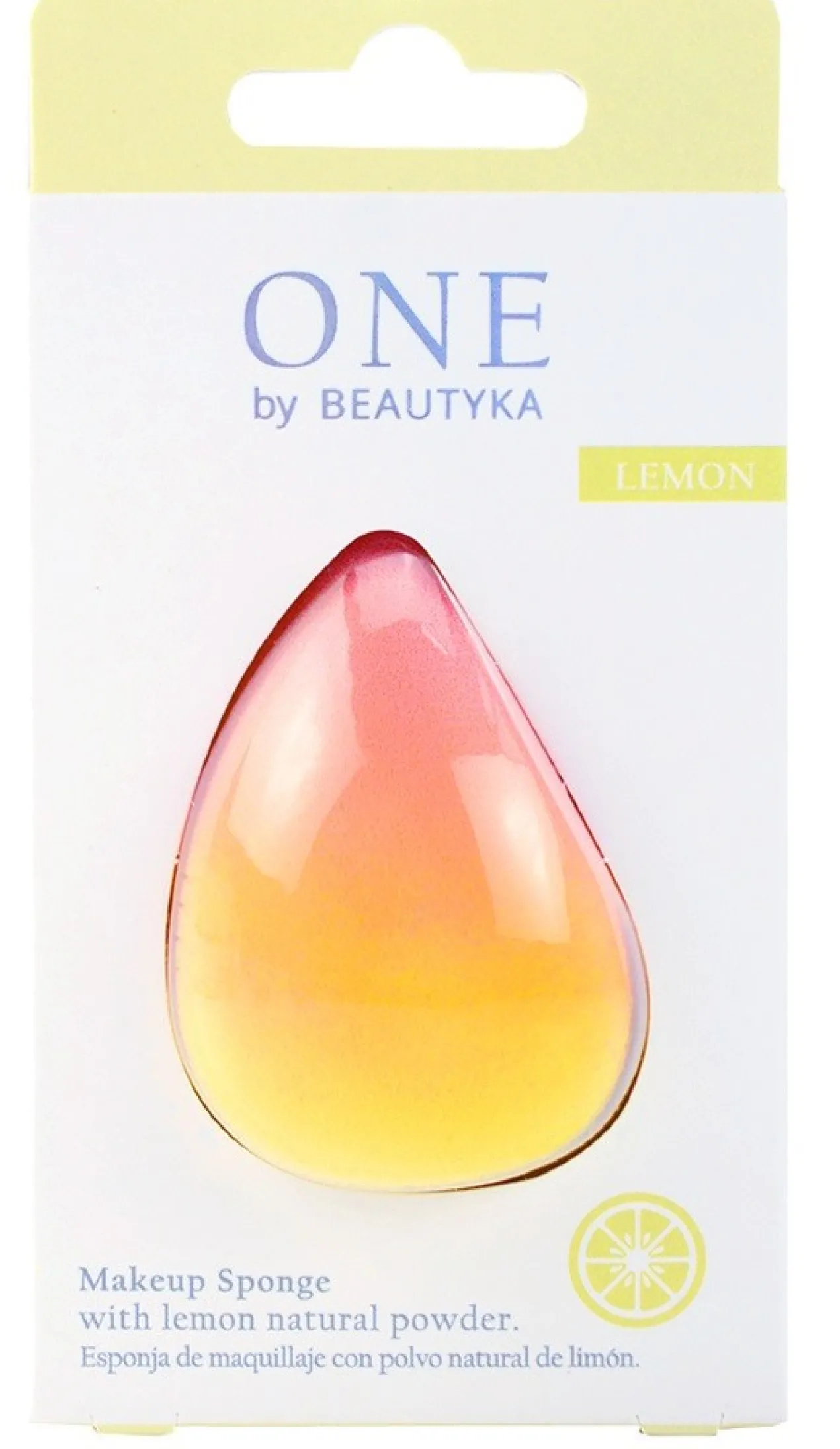 Éponge de maquillage au poudre naturelle de citron