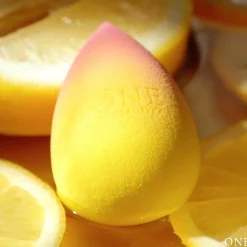 Éponge de maquillage au poudre naturelle de citron