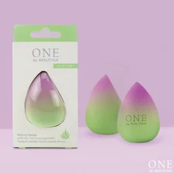 Éponge de maquillage au poudre naturelle d’aloe vera