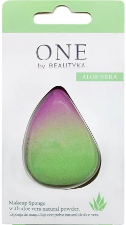 Éponge de maquillage au poudre naturelle d’aloe vera
