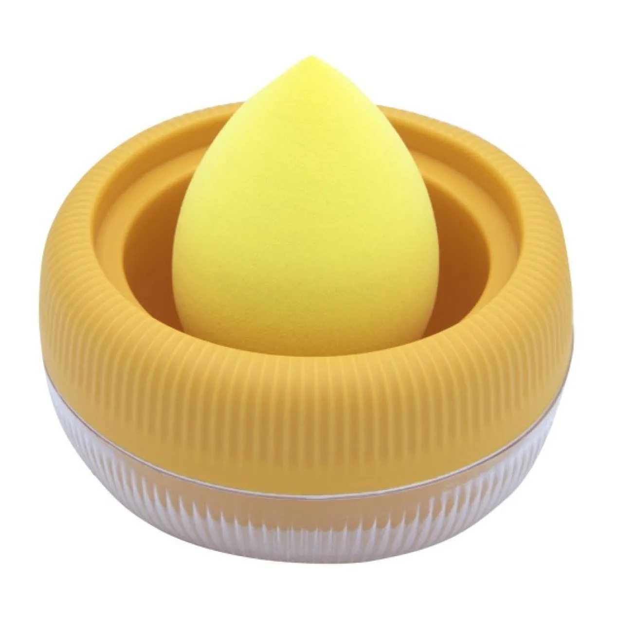 Éponge de maquillage avec housse protectrice