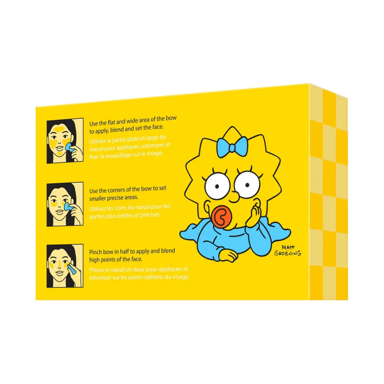Éponge de Maquillage Maggie Simpson Bow Ultra Douce