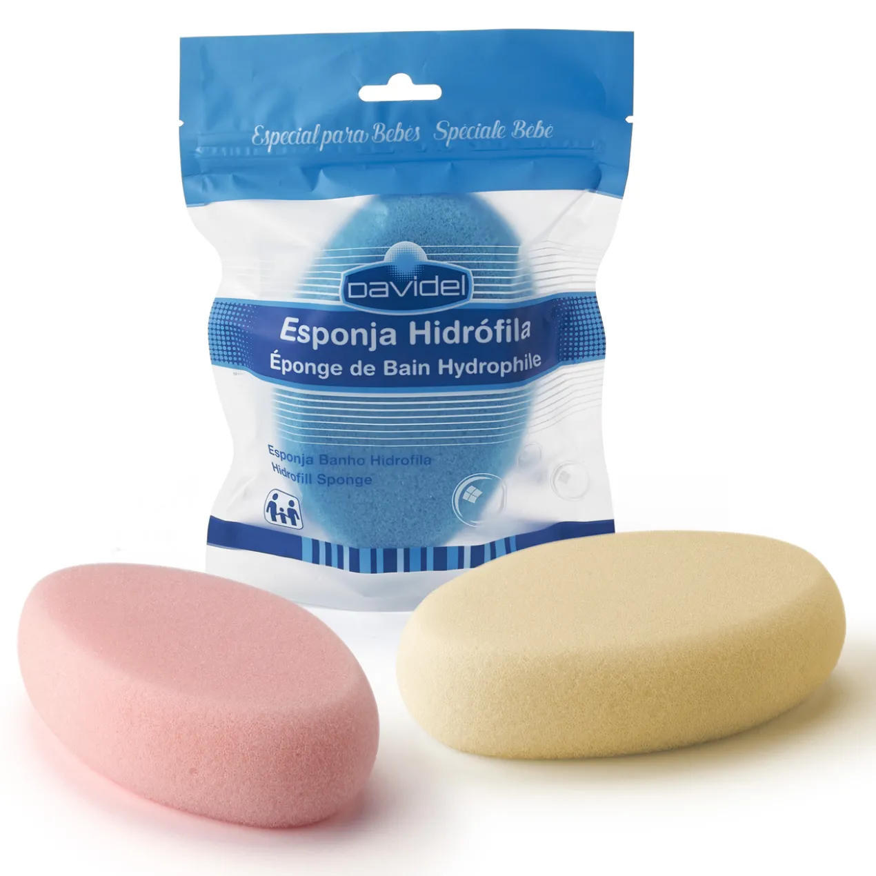 Éponge hydrophile spéciale bébé