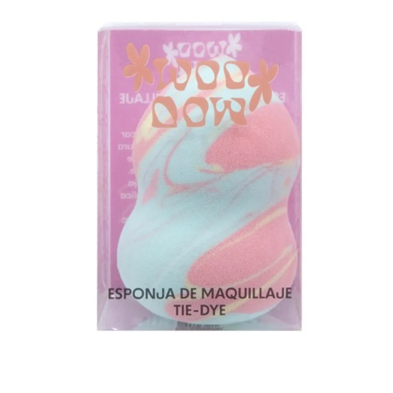 Éponge Maquillage Tie Dye Néon