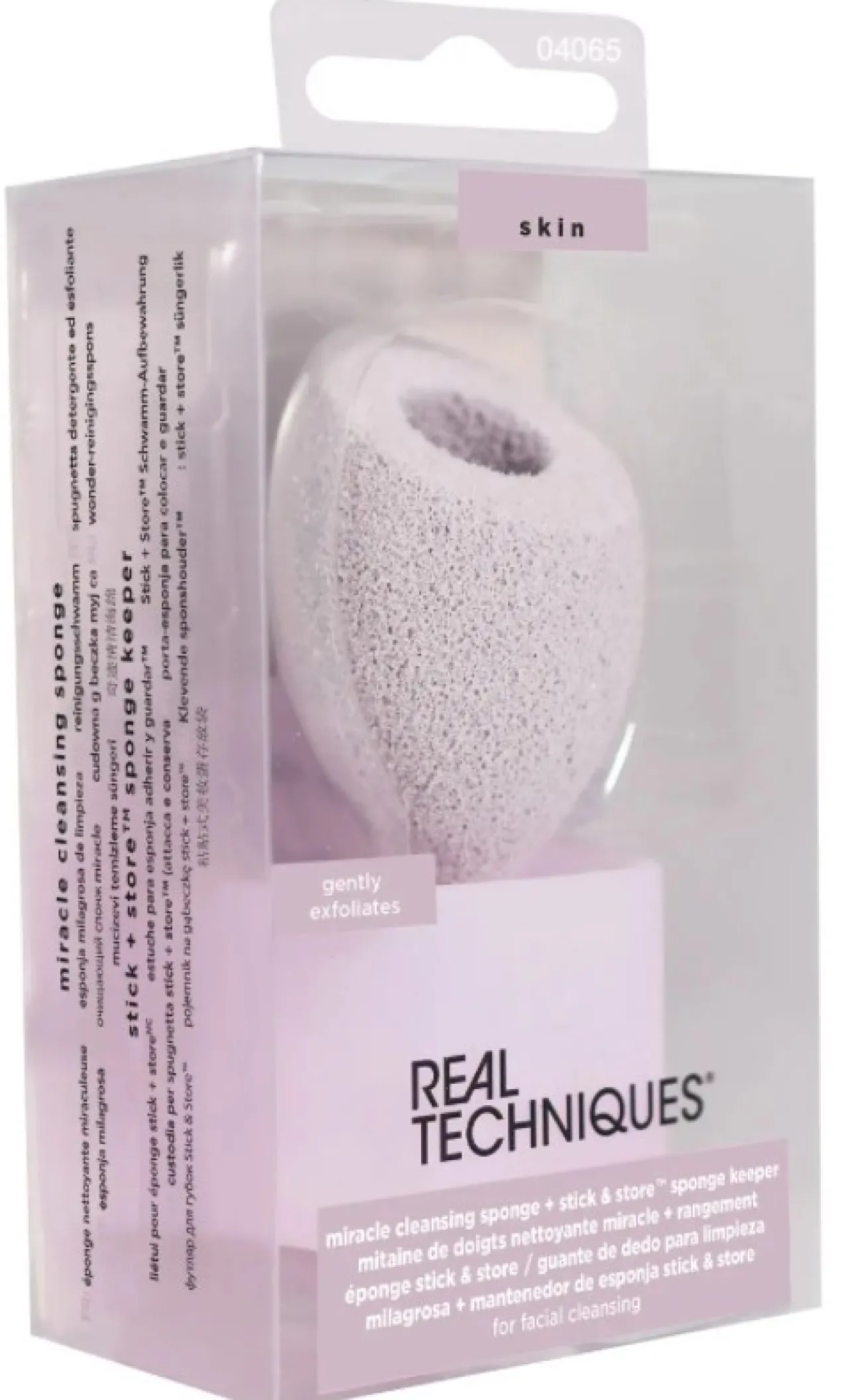 Éponge Miracle Cleansing + Stick & Store Sponge Keeper