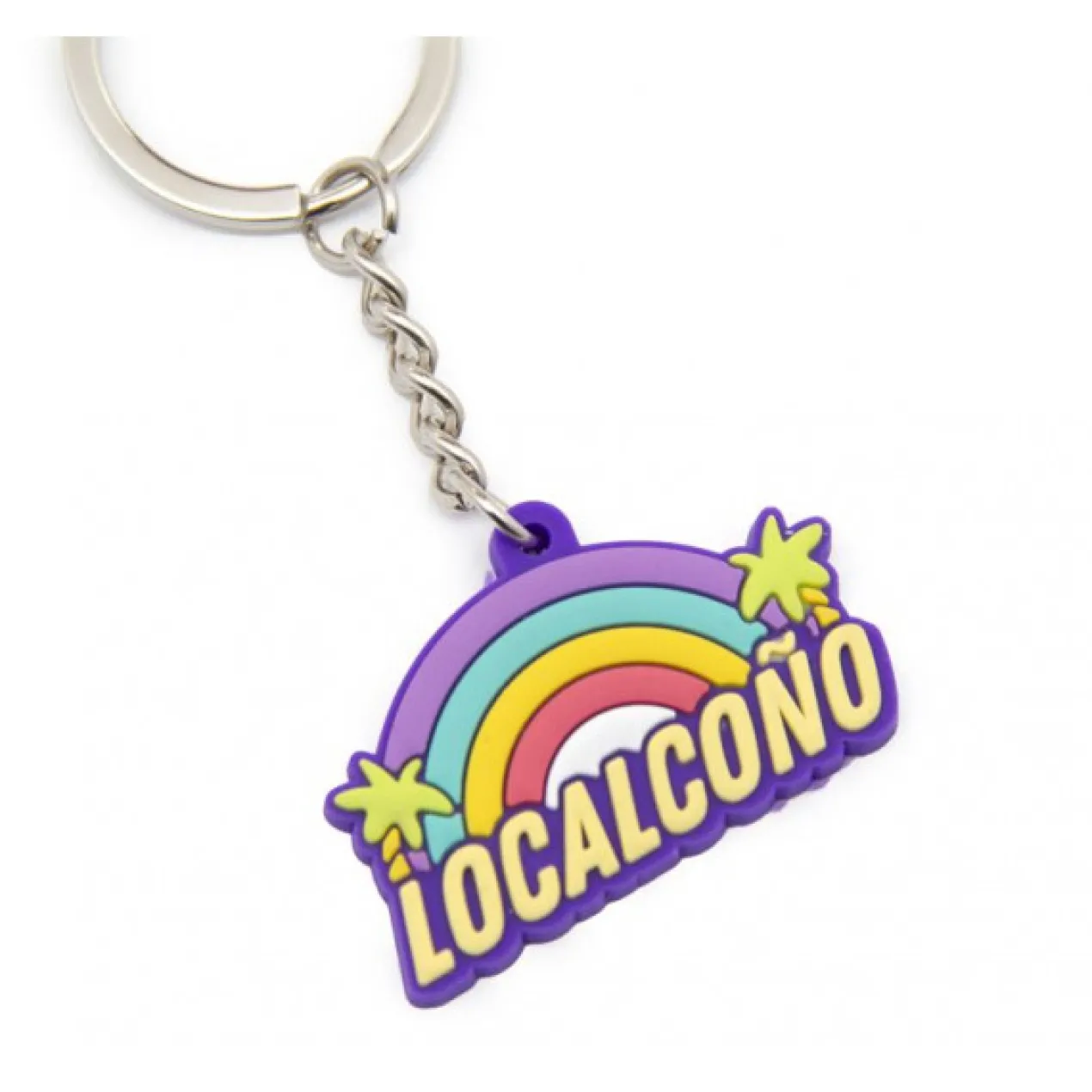 Porte-clés en gomme Localcoño