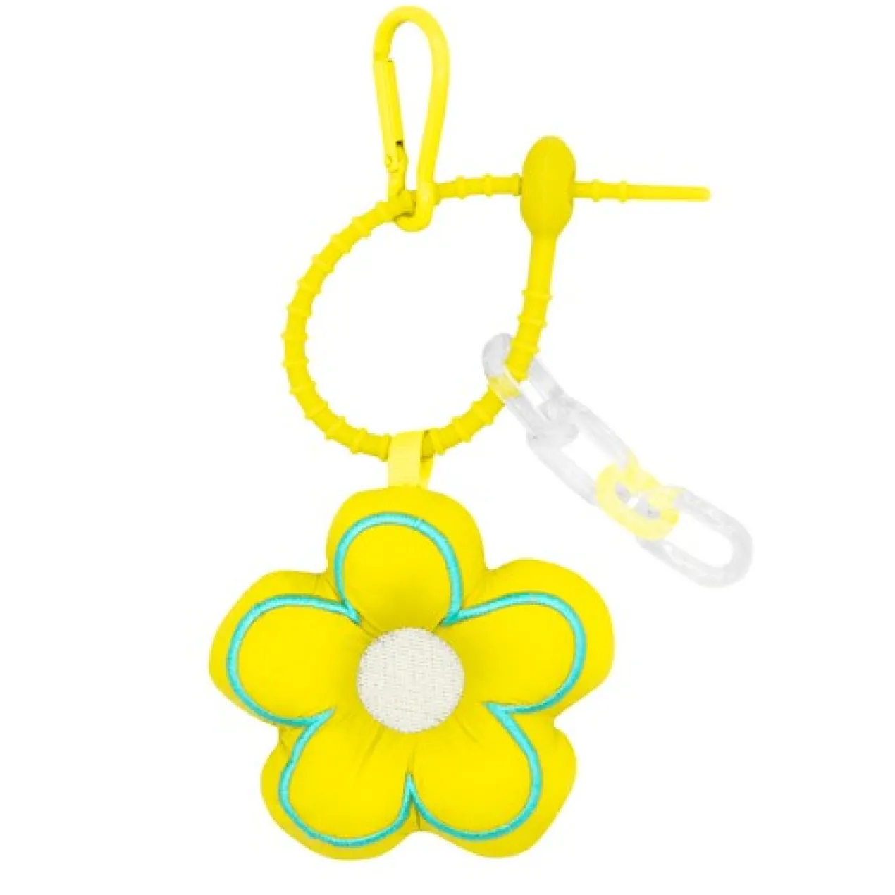 Porte-clés Puffy Flower Power