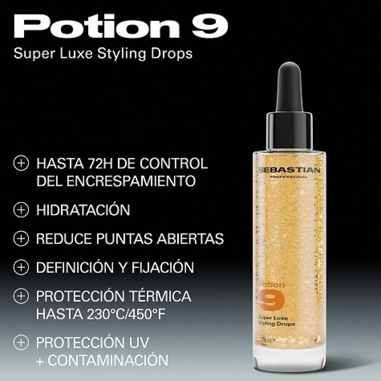 Potion 9 Gouttes de Coiffage