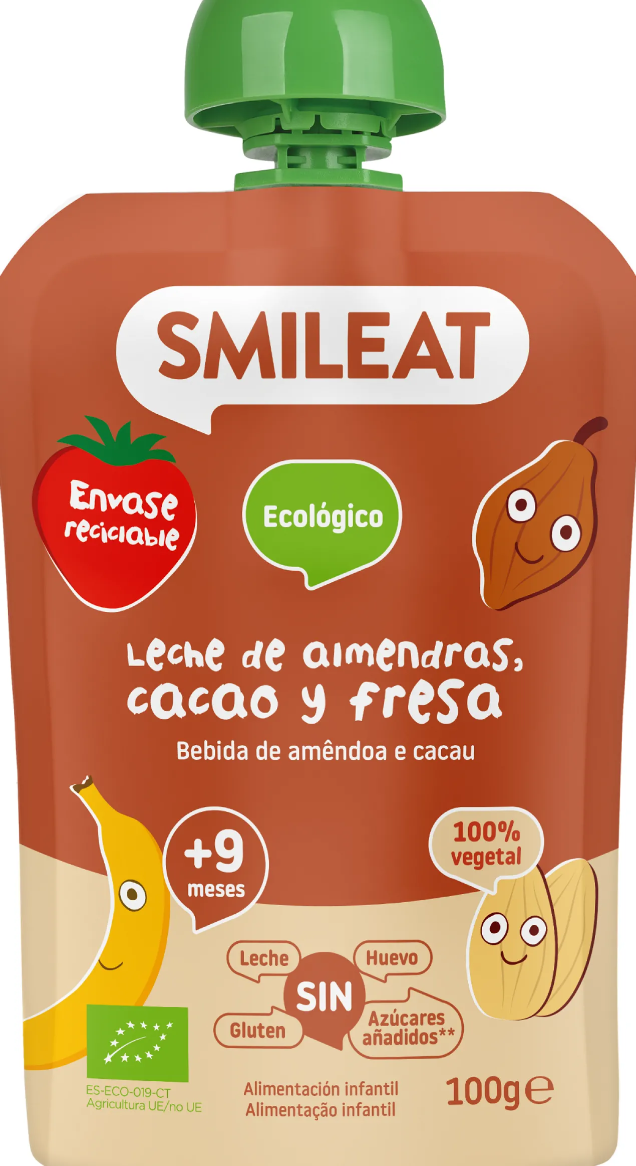 Pouch Amande, Cacao et Fraise