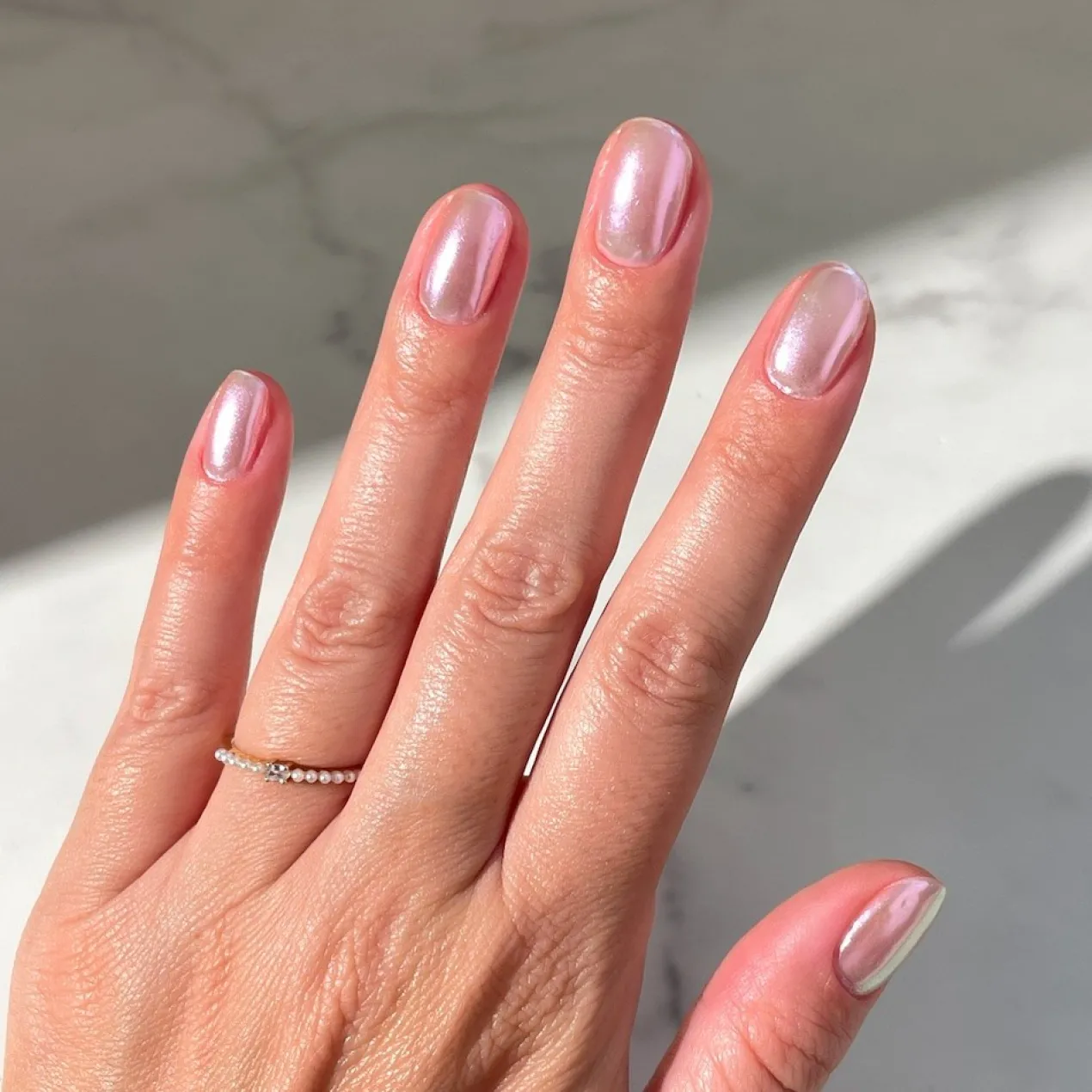 Poudre Liquide pour Ongles Pearl Shimmer