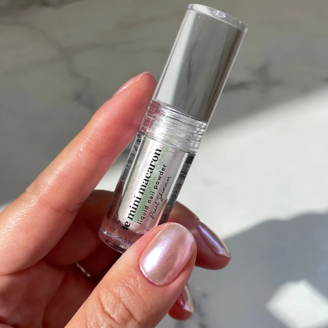 Poudre Liquide pour Ongles Pearl Shimmer