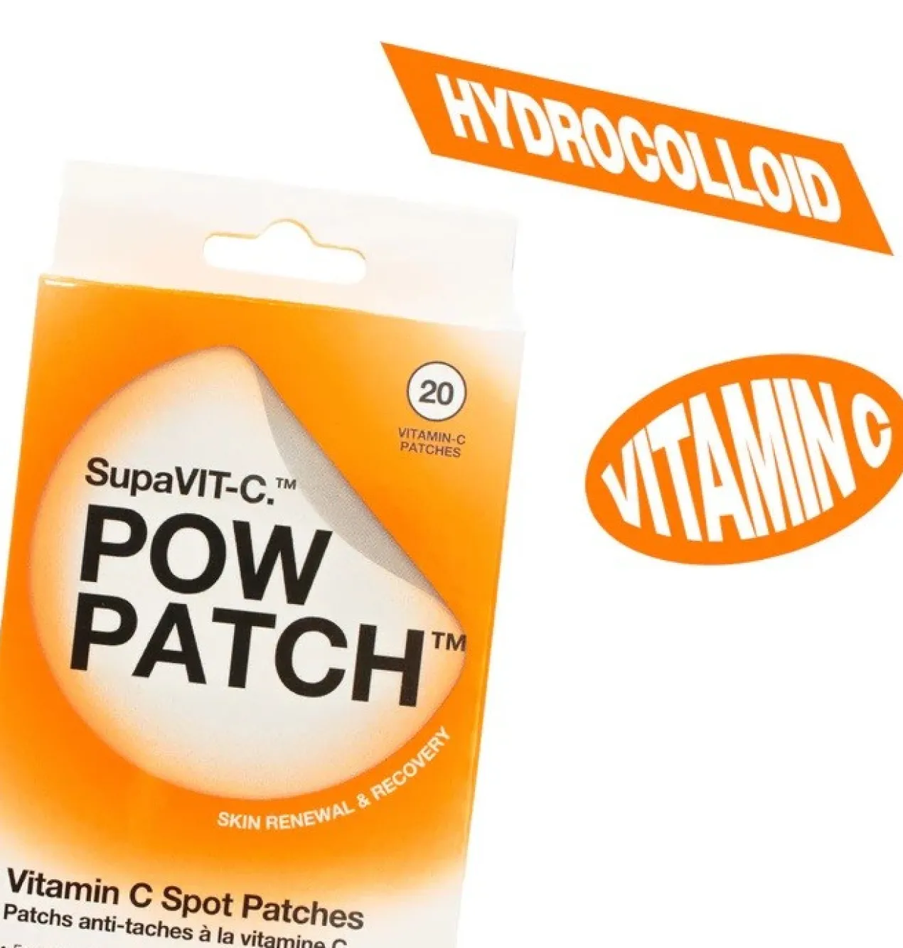 Pow Patch Patchs à la Vitamine C Antitaches
