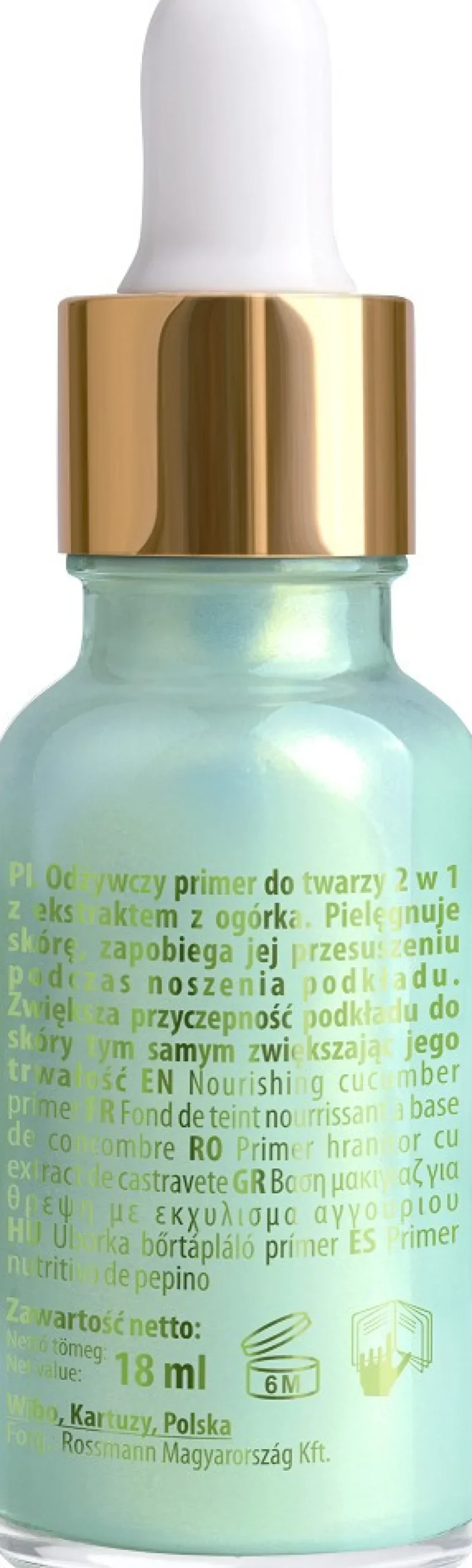 Précaution de Maquillage Sérum 2 en 1 Cucumber