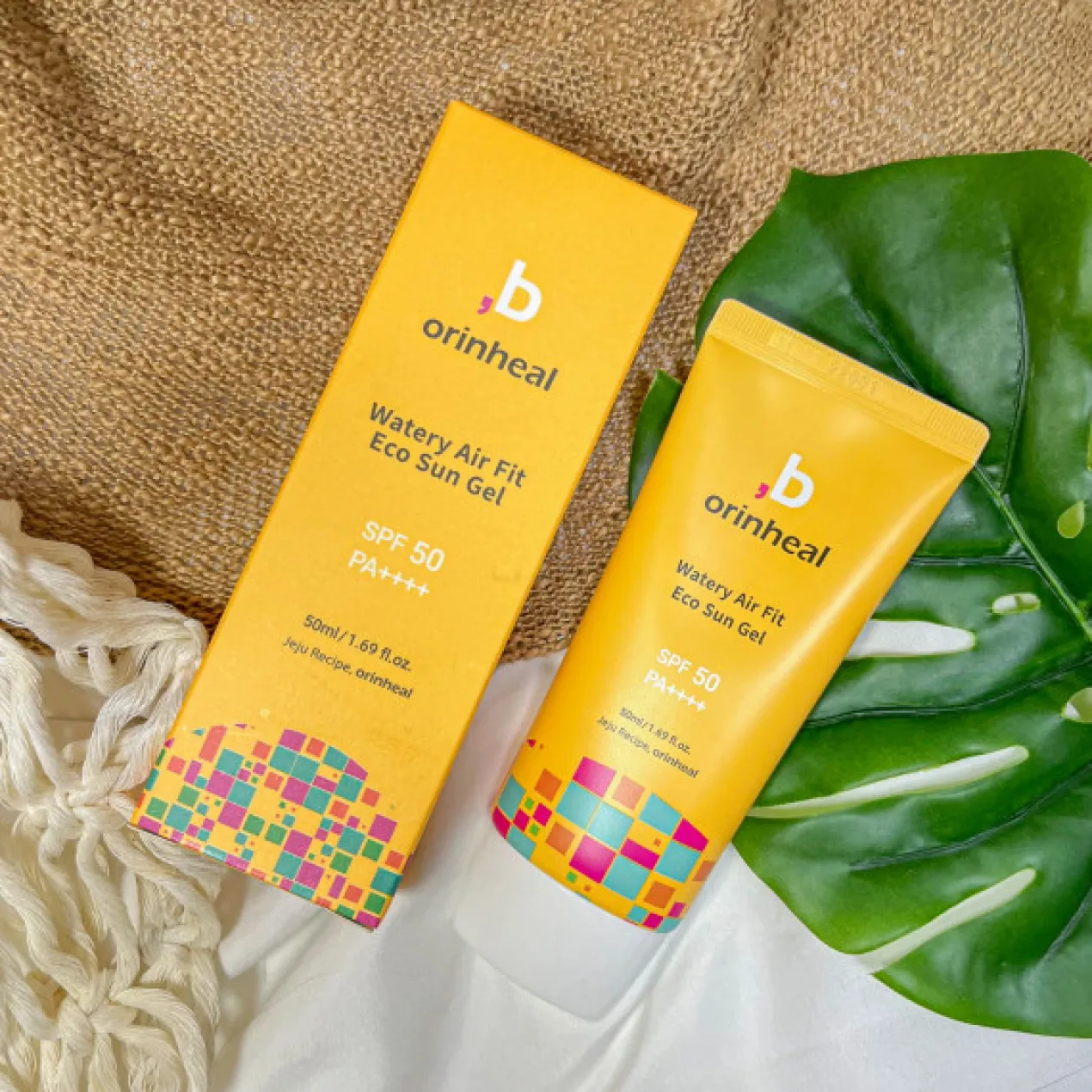 Protecteur Solaire SPF 50 Watery Air Fit Eco Sun Gel