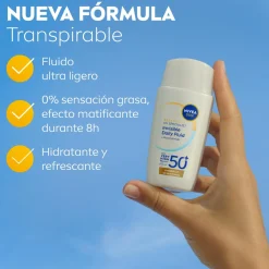 Protecteur Solaire Visage Fluide Quotidien SPF50+