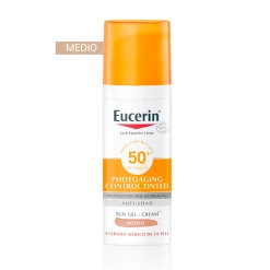 Protection Solaire Visage Anti-Âge Photoaging Control Teinté SPF 50+ Tono Moyen